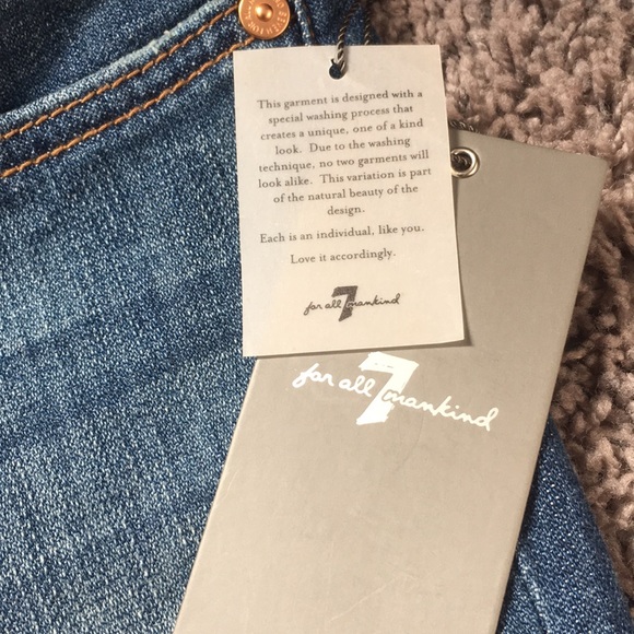 Size 12 for all mankind jeans - Picture 3 of 4